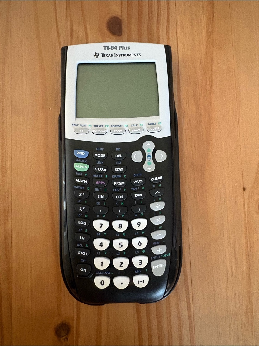 Texas Instruments Calculator TI-84 Plus Graphing Black